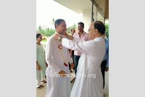 Fr Vijay Monterio takes Charge as New Asst PP of Valencia Church