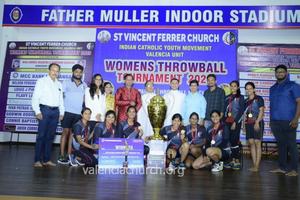 Bondel Parish Women's team lifts ICYM Valencia Women's Throwball Tournament 2023 Trophy
